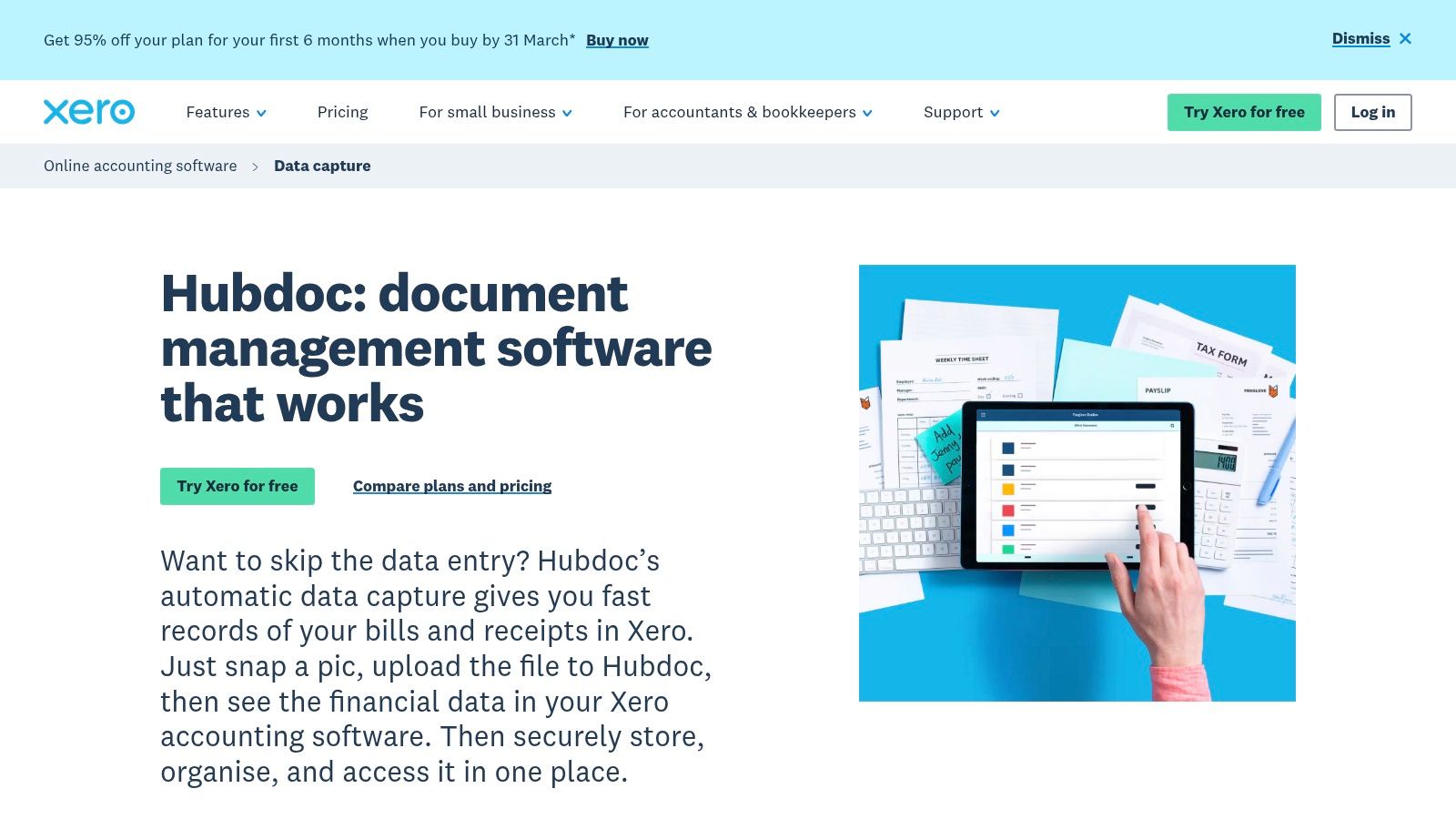 Xero Bills + Hubdoc